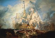Joseph Mallord William Turner The Battle of Trafalgar by J. M. W. Turner Germany oil painting artist